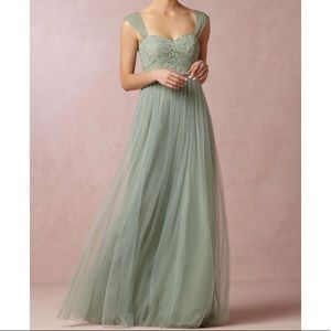 BHLDN anthropologie dress. Color:Sage size 2